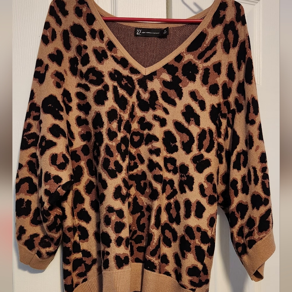 Cheetah sweater